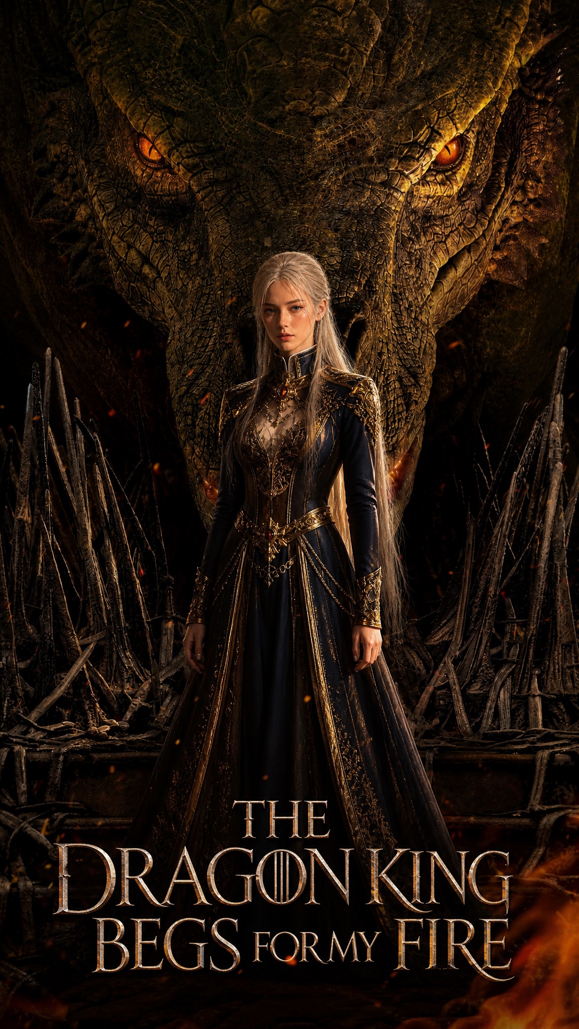 The Dragon King Begs for My Fire
